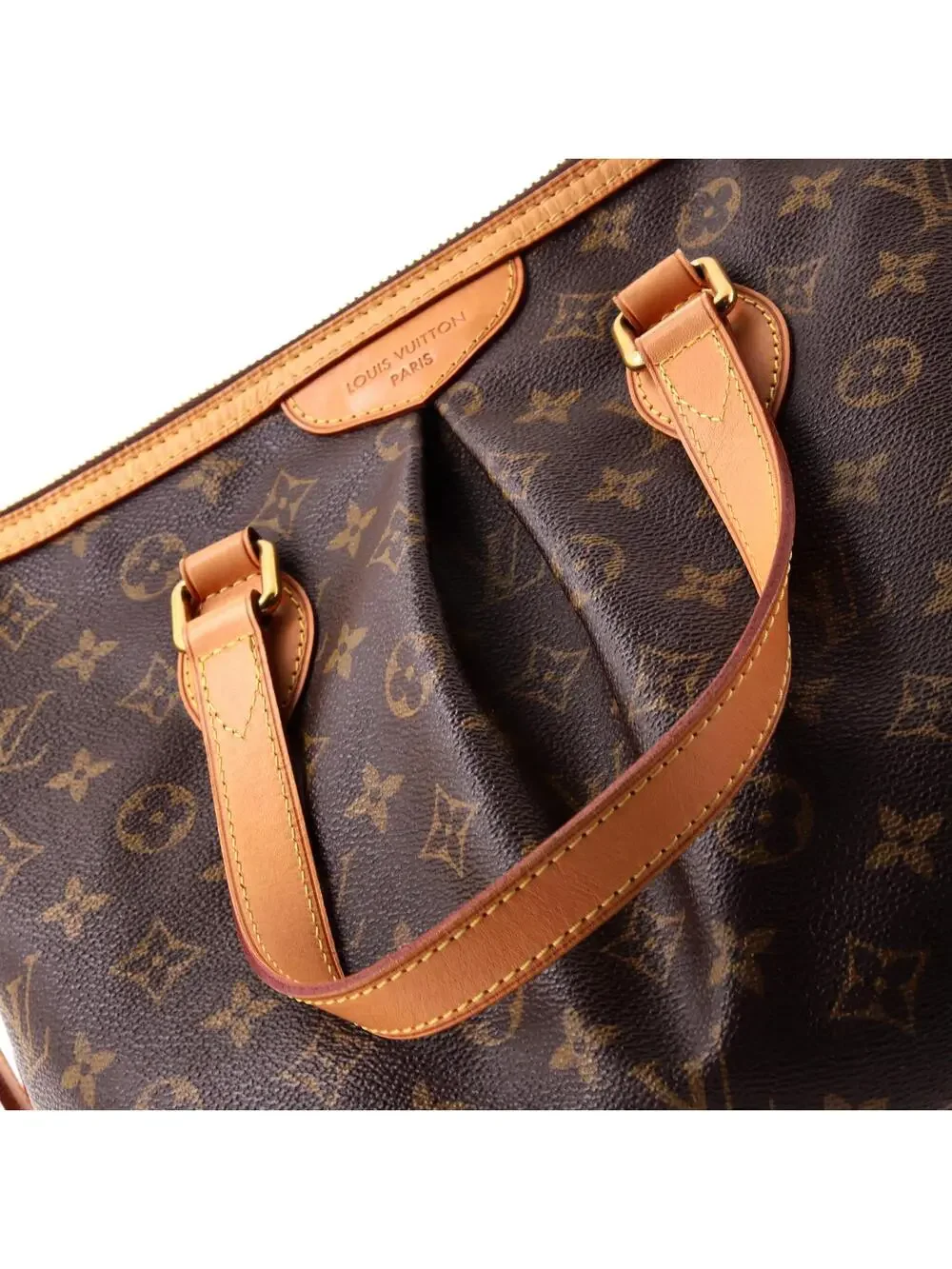 Louis Vuitton Palermo Handbag Canvas Pm #340414L12B